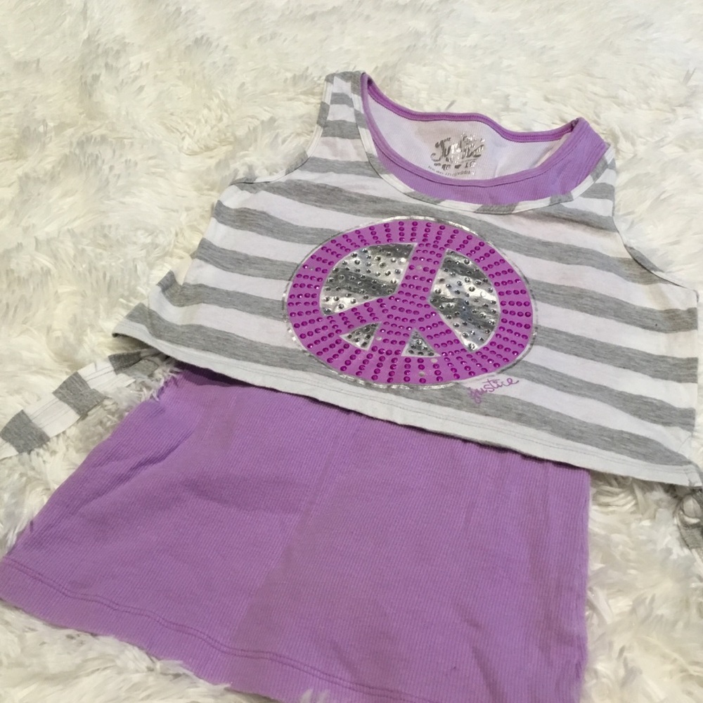 Justice Layered Tank Top - Picture 2 of 2